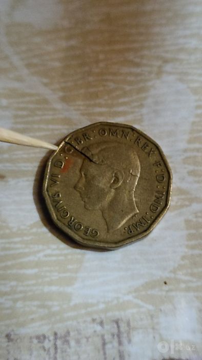 3 пенса 1944 года