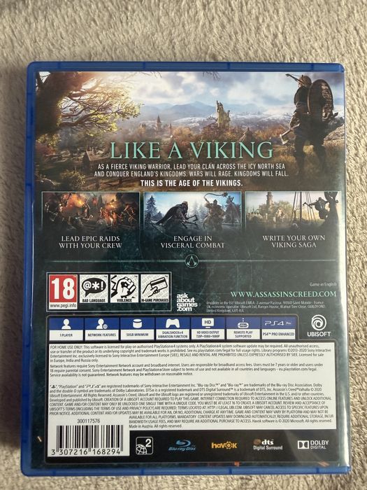 Assassin’s Creed Valhalla ps4