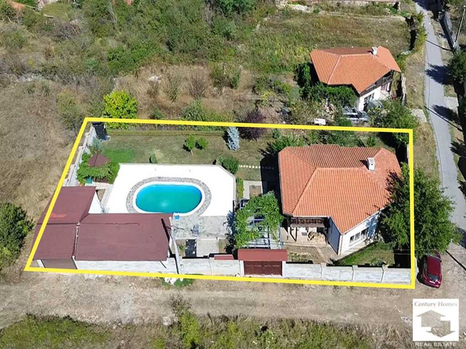 116243 ЕКСКЛУЗИВНО! Къща с басейн в с. Пушево, на 10 км от В. Търново