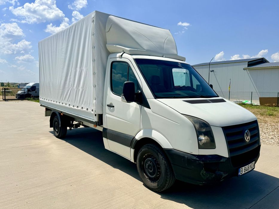 VW Crafter TDI 2009 – Autoutilitară cu prelată NOUĂ | Gata de drum, anvelope NOI !