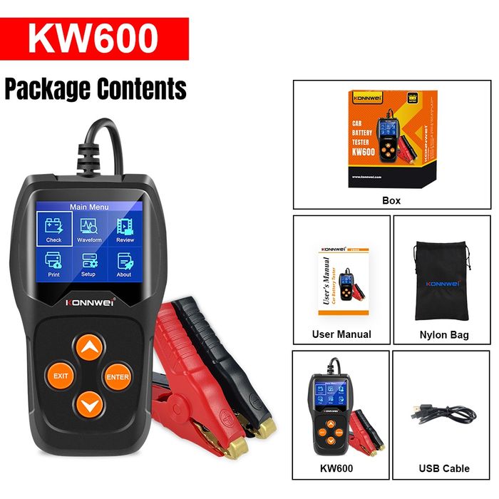 Konnwei KW600 - Електронна товарна вилка