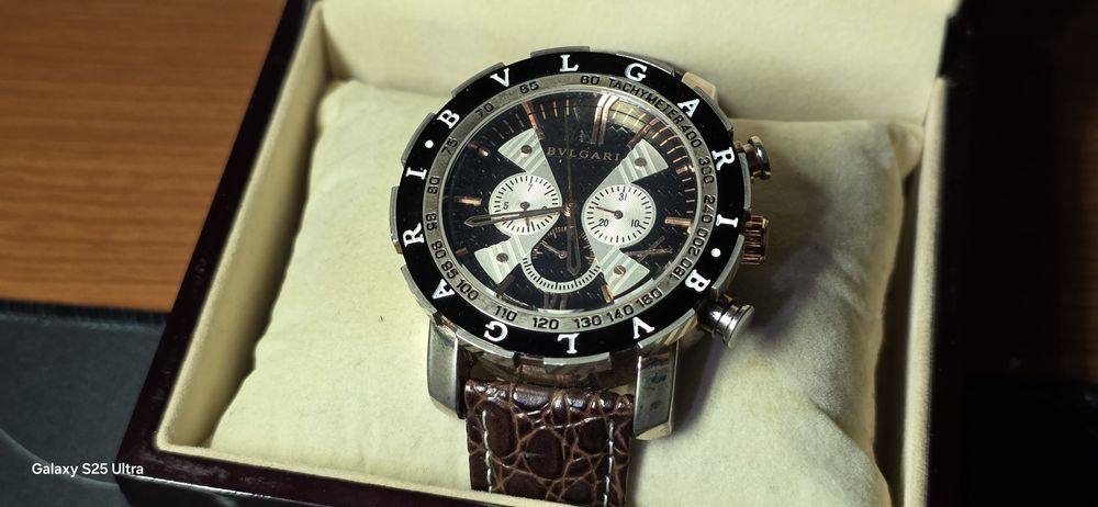 Часы BVLGARI  черные