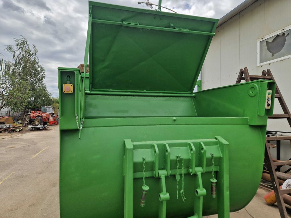 Prescontainer Bergmann pentru deseuri menajere
