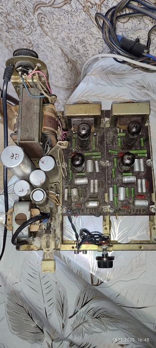 Radiotehnika S-30 + ламповый усилитель | Винтажный звук