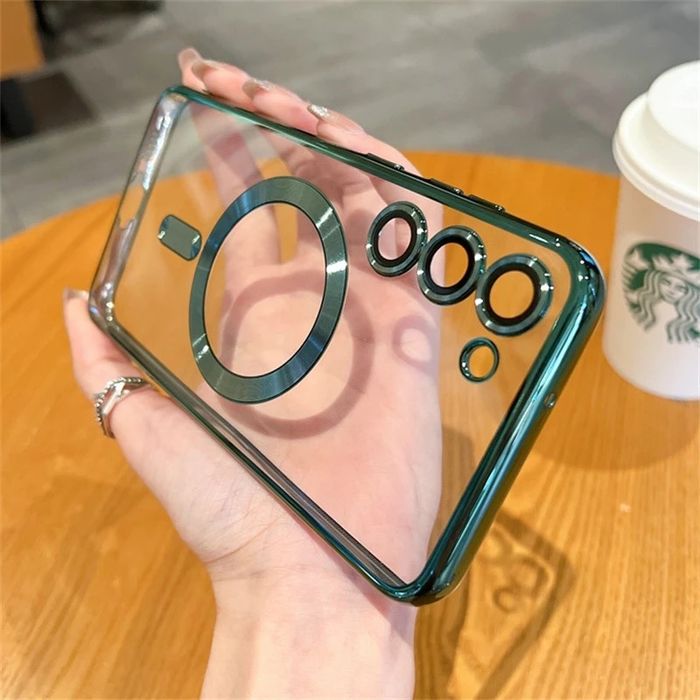 Samsung S20 FE S21 S24 FE S23 FE S25 FE Husa Silicon Magsafe Margine C