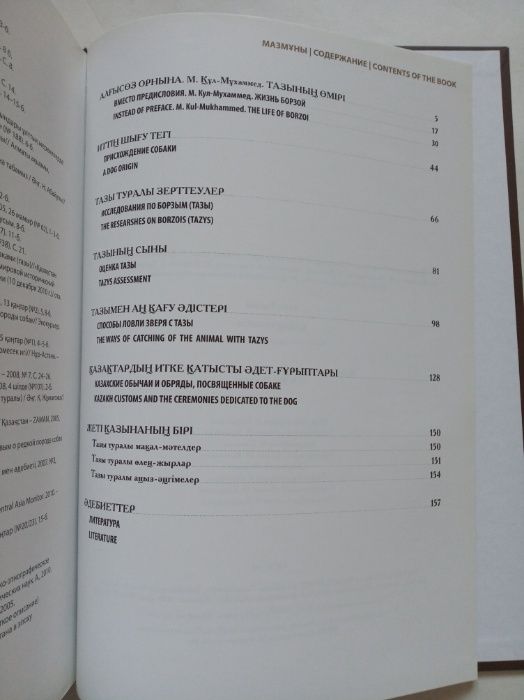 Тазы казахская борзая