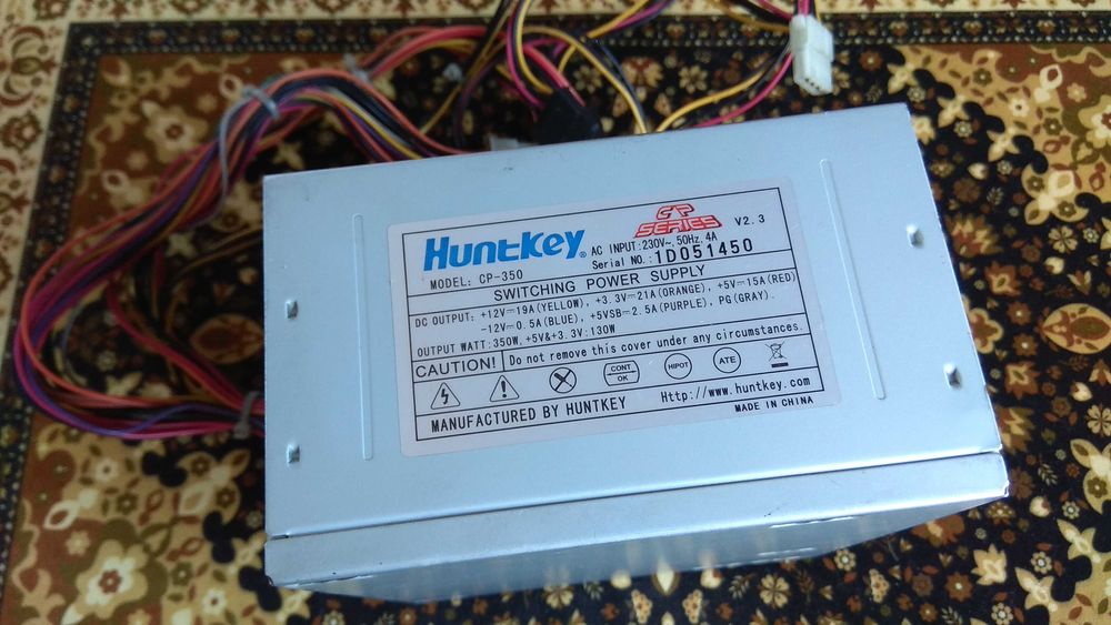 Блок питания для ПК HuntKey CP-350 350 Вт