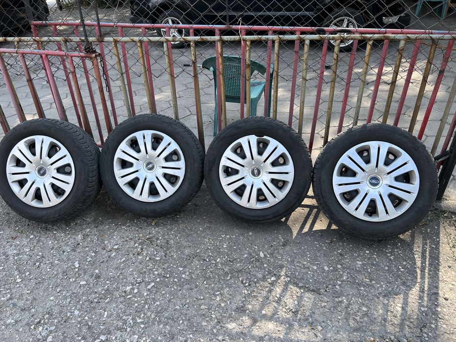 4бр.гуми джанти тасове форд галакси 5/108/16