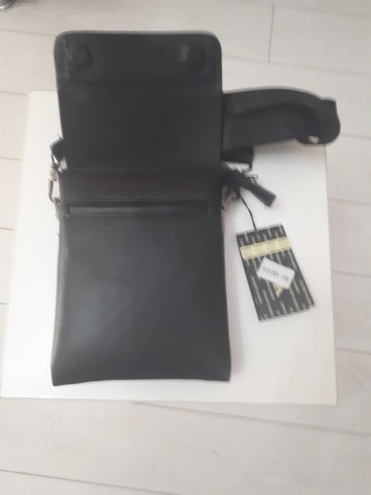 сумка барсетка с ремнем