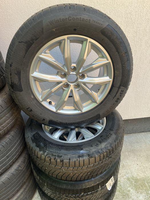 Jante R17” 5x112 Audi  Q3/Q5/Vw Tiguan/Passat/Skoda Taroq,Anvelope 235/65/17
