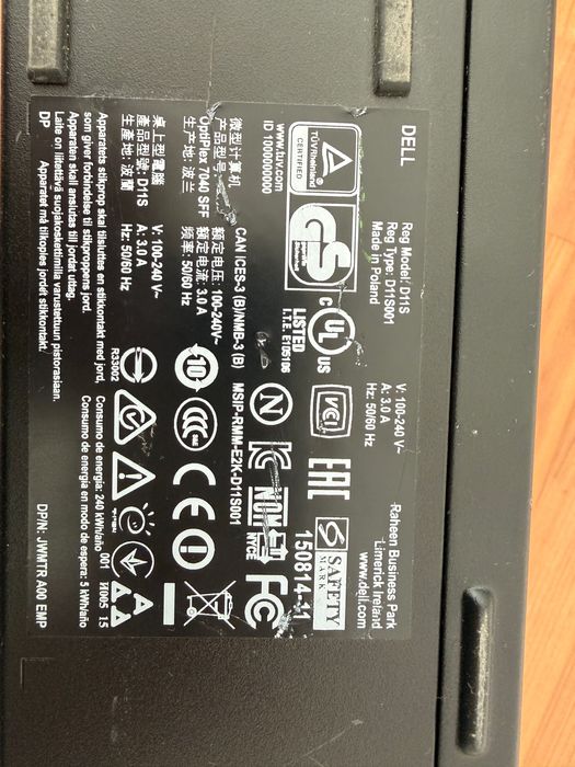 Mini pc Dell Optiplex 7040 procesor i3 gen 6 transport inclus