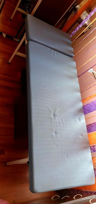 Pat de masaj / cosmetica / gene , cu cu spătar reglabil