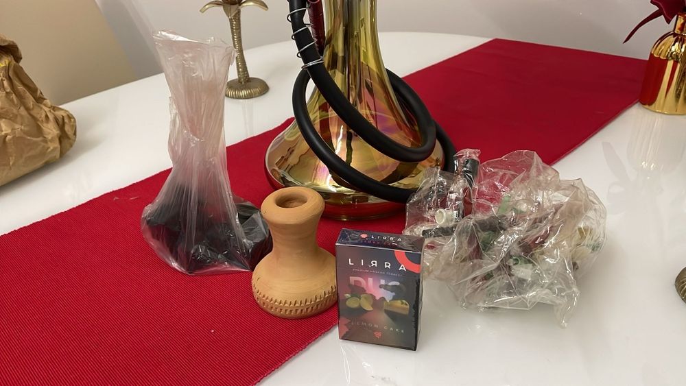 Narghilea nouă, originală din Istanbul – set complet