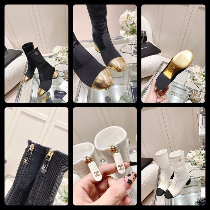 Cizme elegante colectia noua C.H.A.N.E.L - Reducere la jumătate de pre