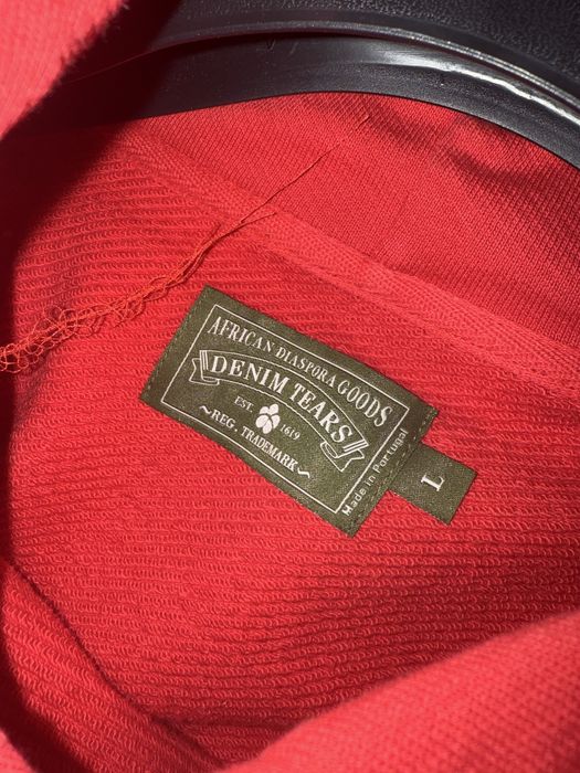 Hanorac Denim Tears Rosu