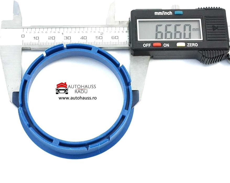 Inele de centrare Ghidaj Jante 66.6 - 57.1 VW Audi Seat Skoda Germany