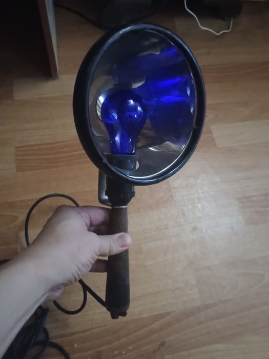 Синяя лампа Минина 1930 х года.