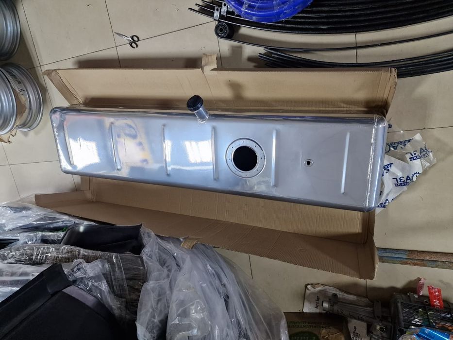 Бак топливный 140л под хром на Газель NEW ORIGINAL