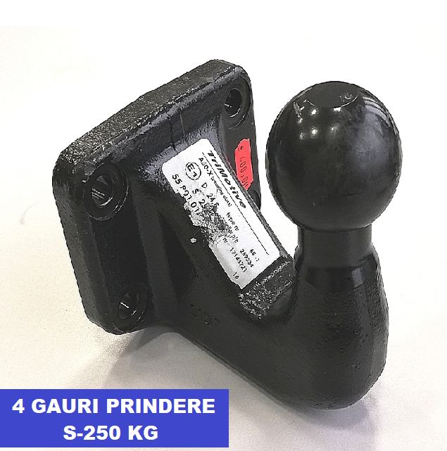 Carlig,cupla bus,remorca,autoturism,autoplatforma - prindere 4 gauri