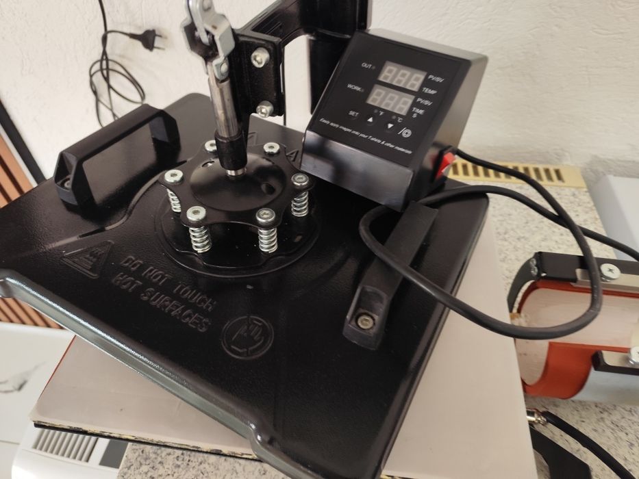 Presă termică, transfer termic