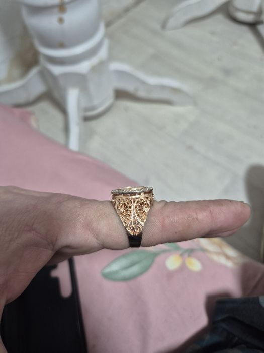 Золотой мужской перстень