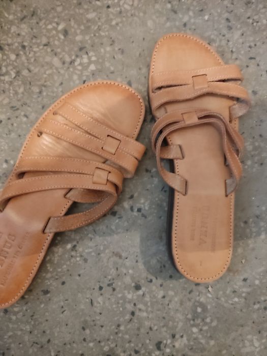 Кожени чехли ръчна изработка