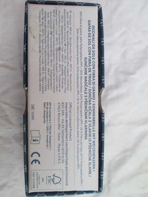 ZOPPINI FIRENZE unisex нови екологични слънчеви очила.