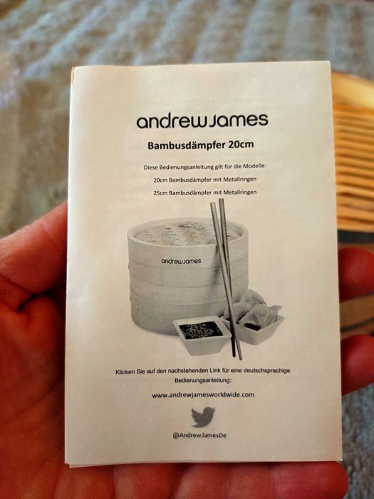 Бамбуков уред за готвене на пара