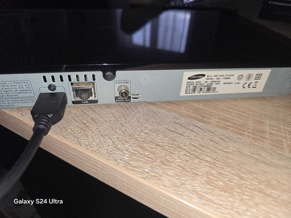 Bluray Player 3D Samsung F5500 DVD Sony