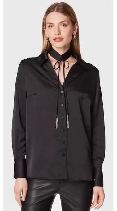 Риза Guess с аксесоар