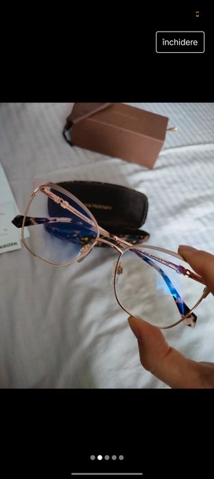 Ana Hickmann - Ochelari astigmatism miopic+protecție monitor