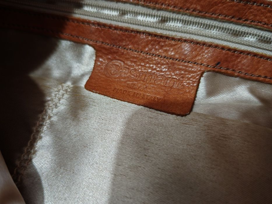 Geanta piele naturala Casmani Italy