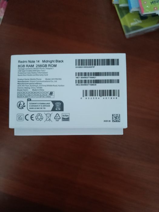 Redmi not 14 sotiladi yangi xali 15 kun boldi olinganiga