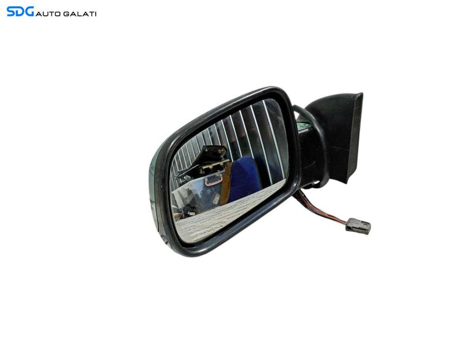 Oglinda Stanga Electrica cu Rabatare Pliere Manuala Peugeot 307 2001 - 2008 Culoare Albastru Deschis [LR0773]