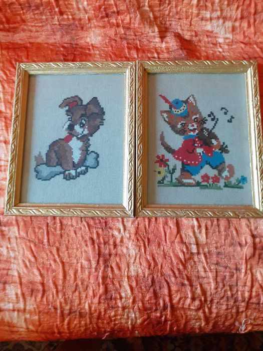 Гоблени ръчно шити, малки