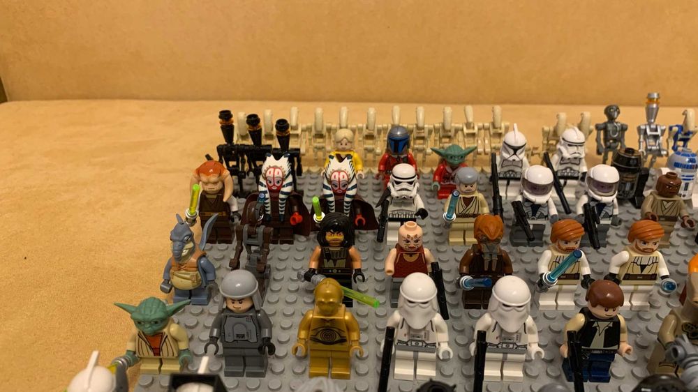 115 Lego Minifigurine  StarWars Colectie valoare piata 1700e ORIGINALE