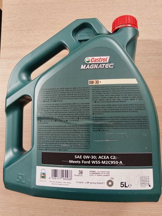 Castrol Magnatec 0W30 D Ford  - 5 Litri