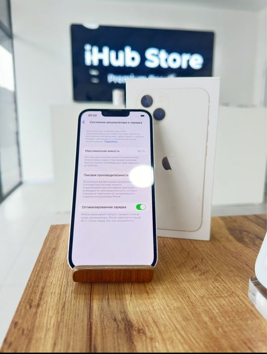 iPhone 13 • 128GB / 90% White Айфон 13 • 128гб / 90% • Ақ