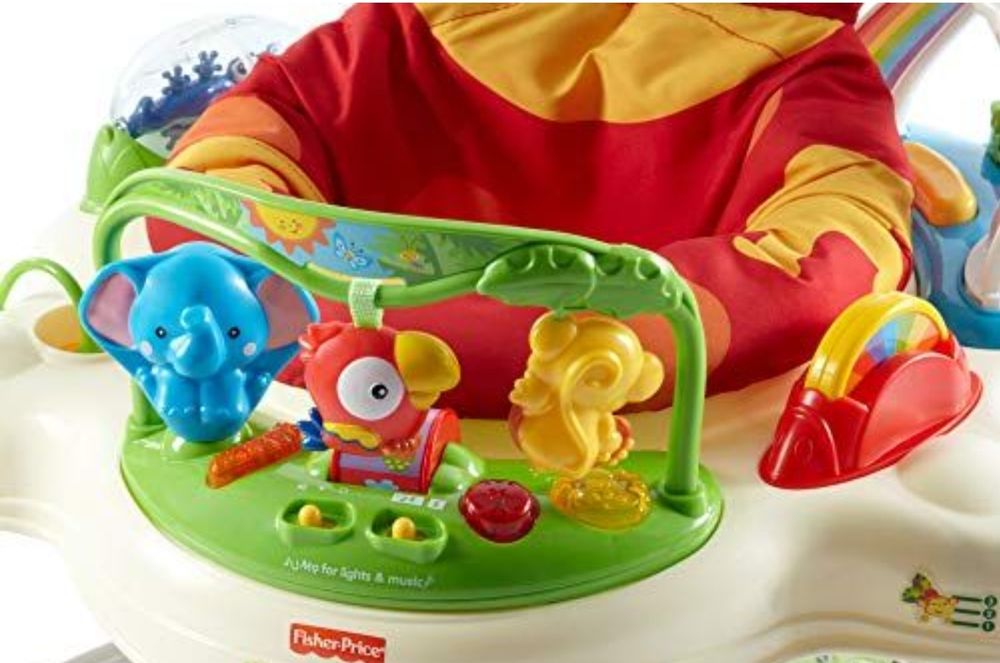 Fisher-Price Rainforest Jumperoo – бебешко бънджи