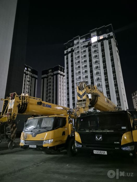 Avtokran xizmati Услуги автокрана