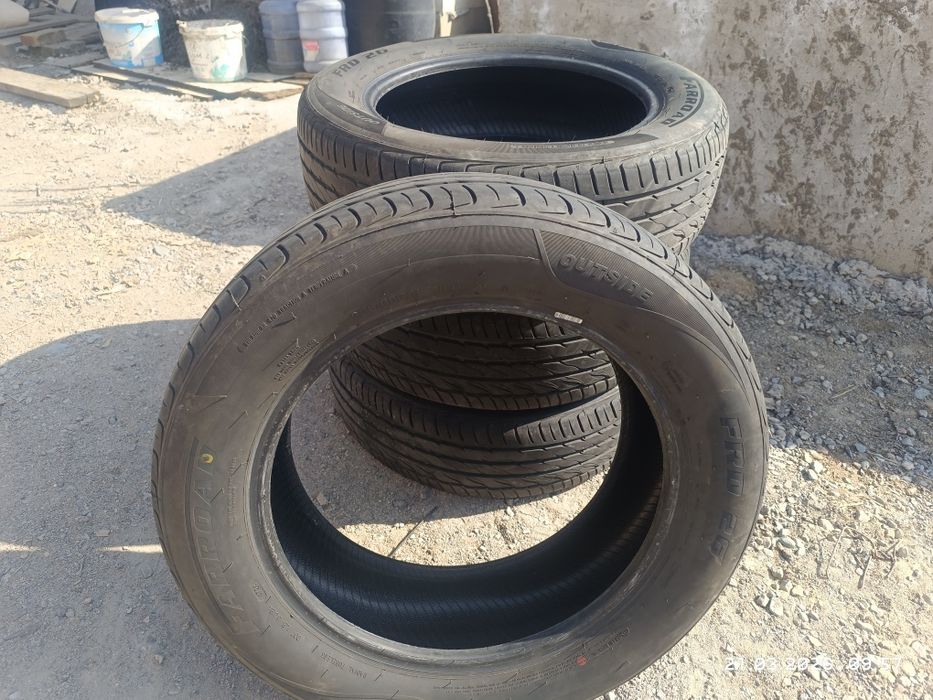 Шины на R18 в хорошем состоянии