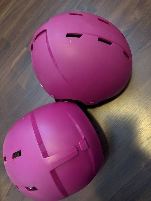 Casca schi roz decathlon 2 bucati