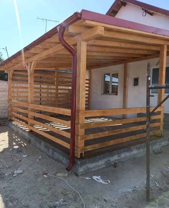 Foișoare, terase, magazii, pergole, căsuțe etc