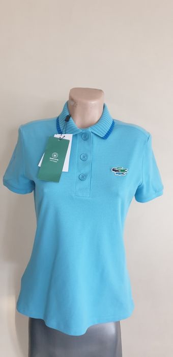 Lacoste Slim Fit Pique  Cotton  40 - M НОВО ОРИГИНАЛ Дамска Тениска