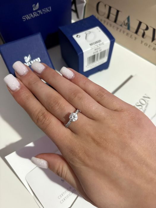 Inel Swarovski, certificat de autenticitate!