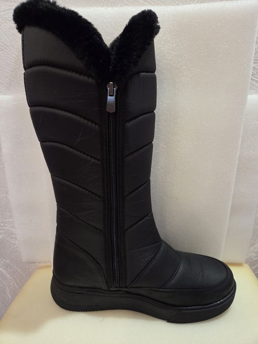 Cizme înalte damă imblanite Pierre Cardin