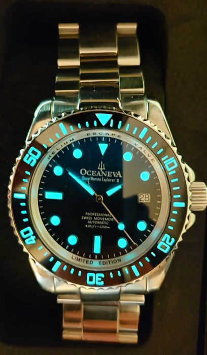 Oceaneva Deep Marine II Rolex homage