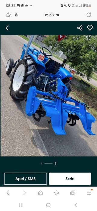 Tractoras Japonez Iseki