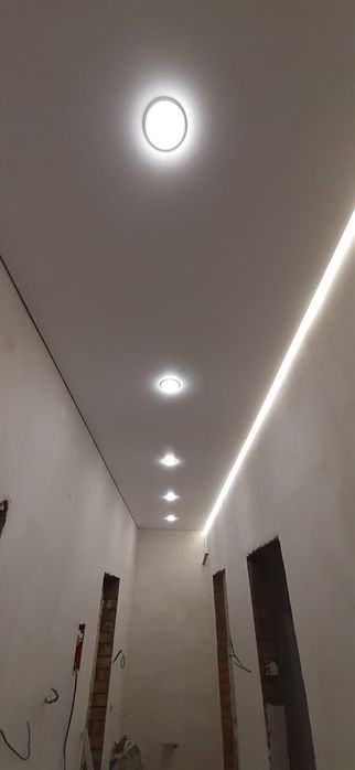 Натяжные потолки под ключ