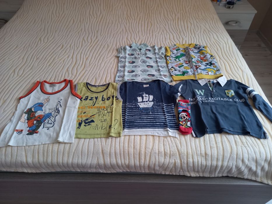 Дрехи размери от 92 до 116 и обувки